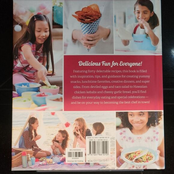 🩵NWOT American Girl Delicious Snacks, Meals, & More Hardcover Cookbook - Picture 2 of 2